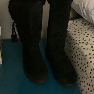 Ralph Lauren suede boots mint condition
